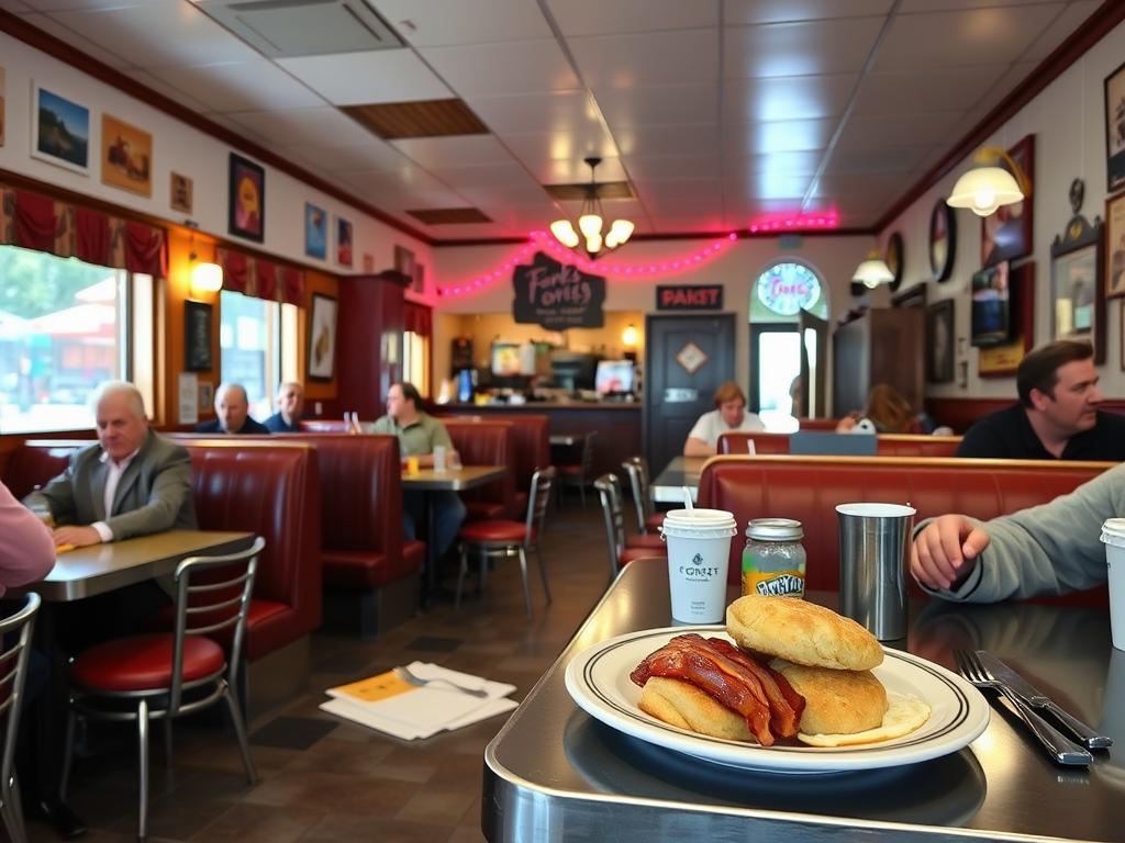 Forks Country Restaurant in Bedford serving traditional country breakfast