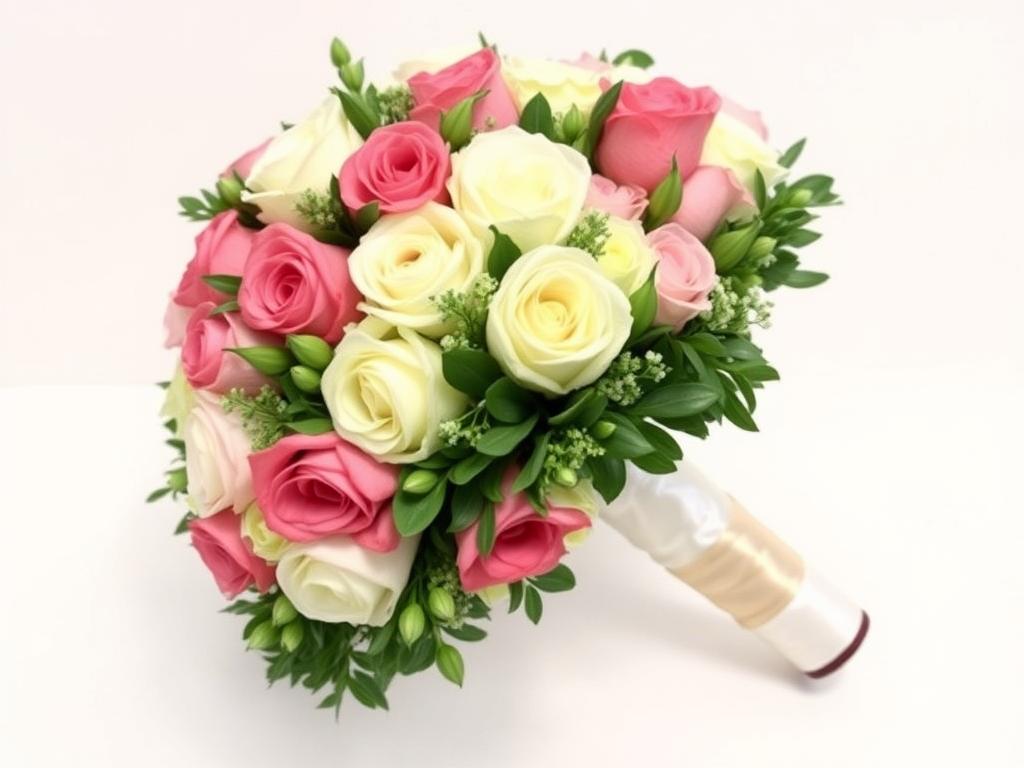 Kathryn's Flower & Gift Shop creating wedding bouquets in Lynchburg Virginia