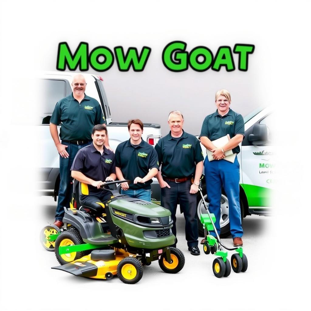 Mow Goat Lawn Services team and equipment in Lynchburg, Virginia Mow Goat Lawn Services team and equipment in Lynchburg, Virginia