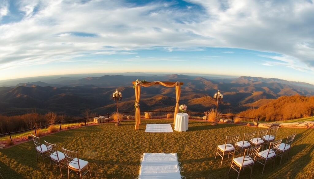 Sierra Vista venue with panoramic mountain views for weddings near Lynchburg Virginia