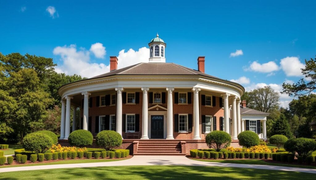 Thomas Jefferson's Poplar Forest retreat in Bedford, Virginia Thomas Jefferson's Poplar Forest retreat in Bedford, Virginia