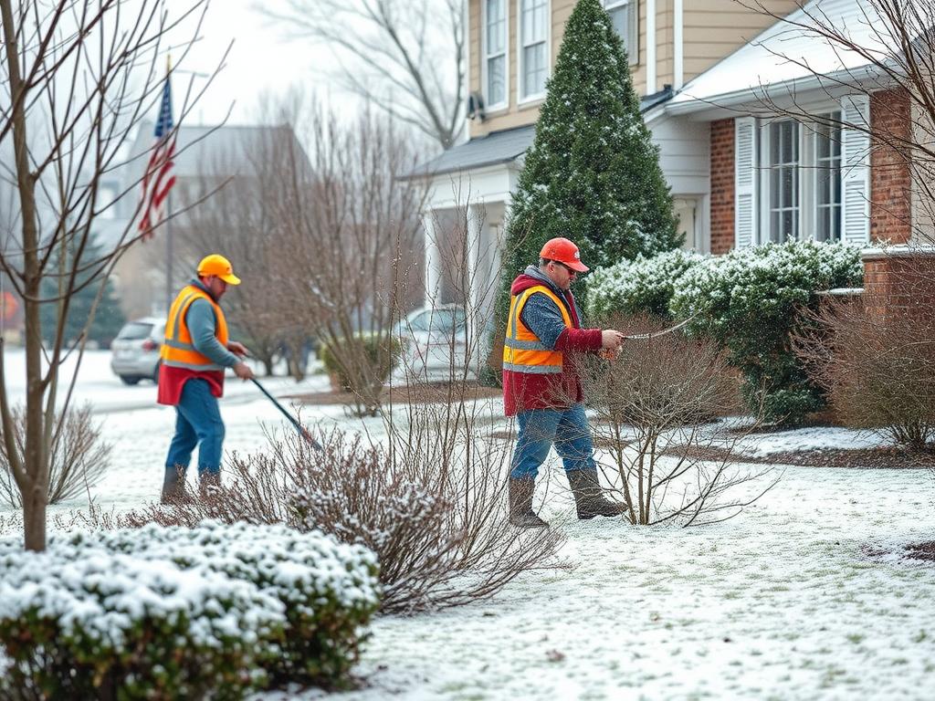 Winter landscape maintenance and planning in Lynchburg, Virginia Winter landscape maintenance and planning in Lynchburg, Virginia